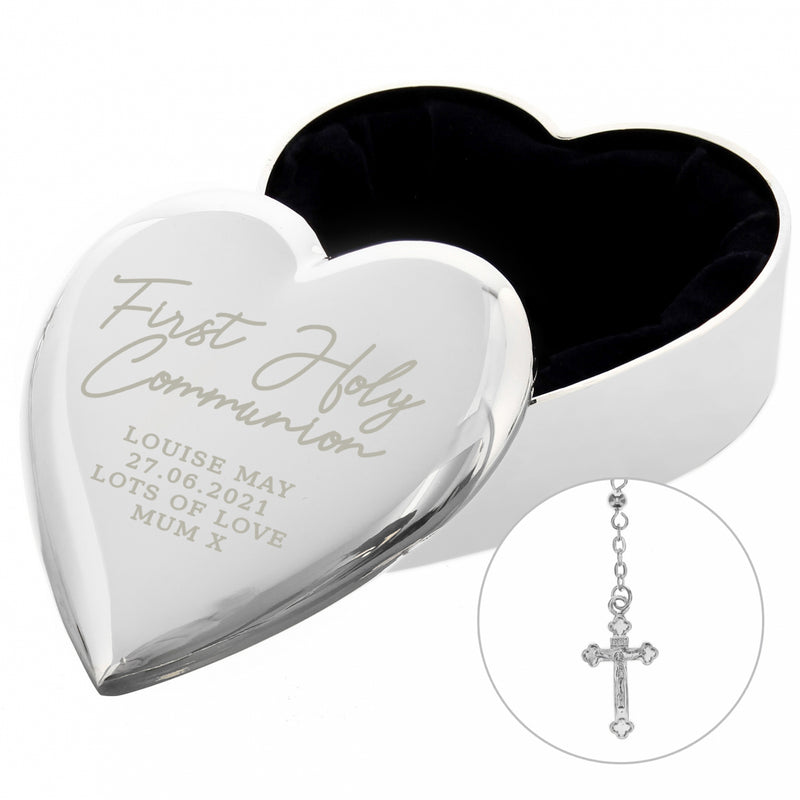 Holy Communion Rosary Beads & Trinket - Gift Moments