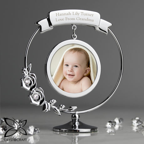 Crystocraft Photo Frame Ornament - Gift Moments