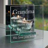Definition Glass Tea Light Candle Holder - Gift Moments