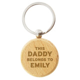 This...Belongs To Wooden Keyring - Gift Moments