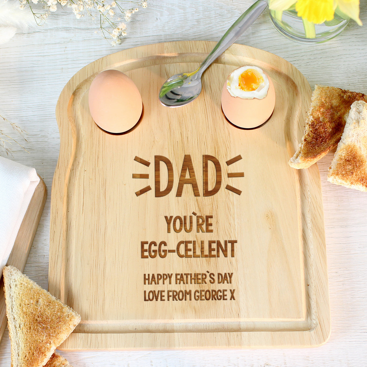 Free Text Egg & Toast Board - Gift Moments