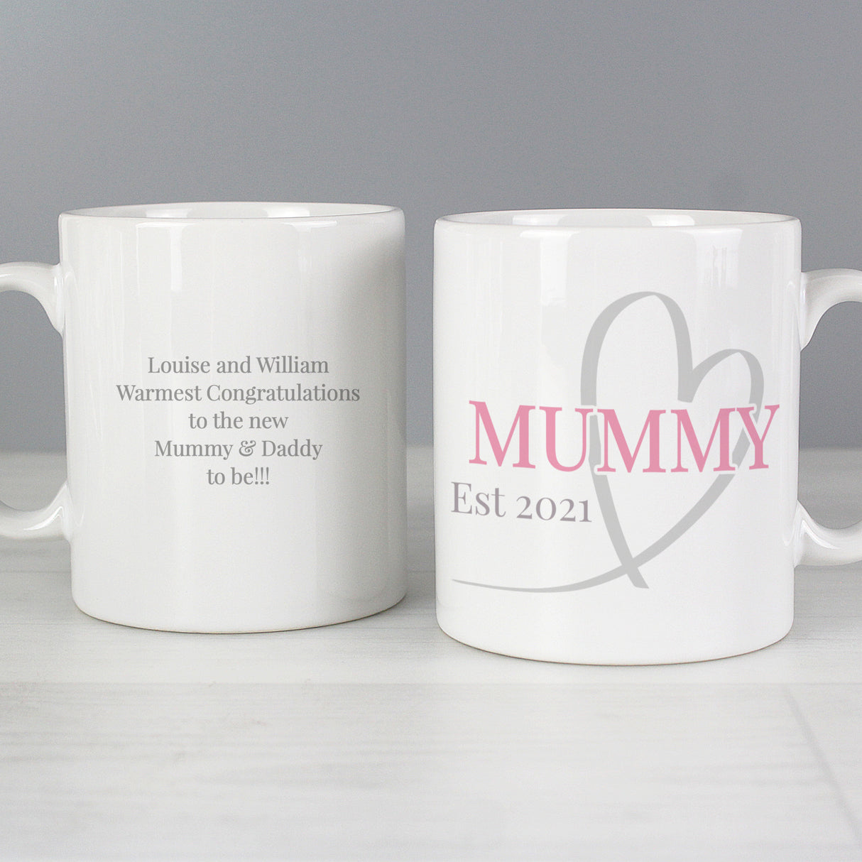 Mummy & Daddy Mug Set - Gift Moments