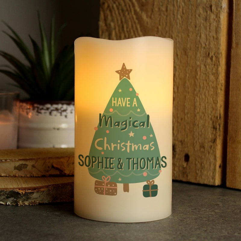 Have A Magical Christmas LED Candle - Gift Moments
