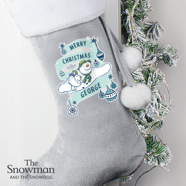 The Snowman and the Snowdog Stocking - Gift Moments