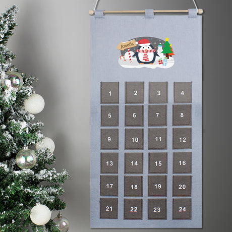 Christmas Penguin Advent Calendar - Gift Moments