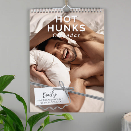 A4 Hot Hunks Calendar - Gift Moments