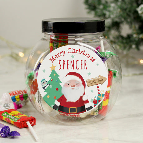 Santa Sweet Jar - Gift Moments
