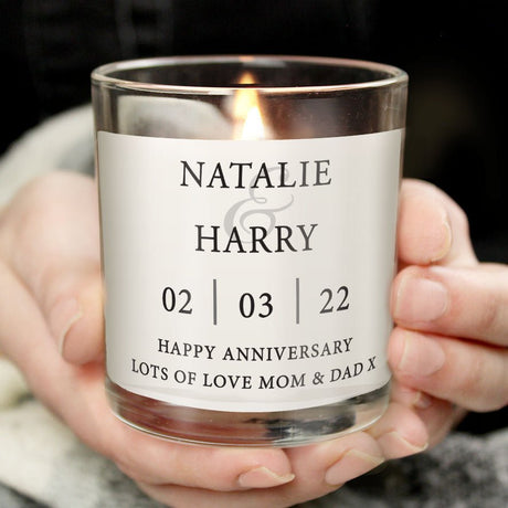 Couples Jar Candle - Gift Moments