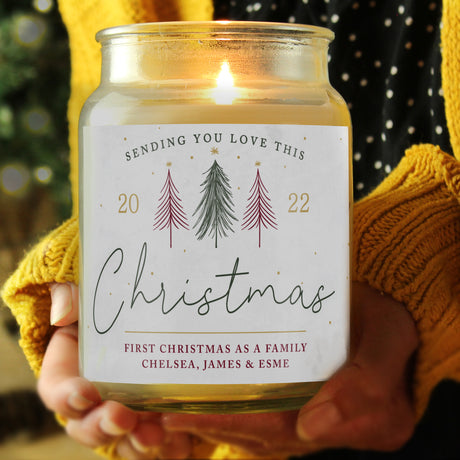 Christmas 2022 Large Scented Jar Candle - Gift Moments