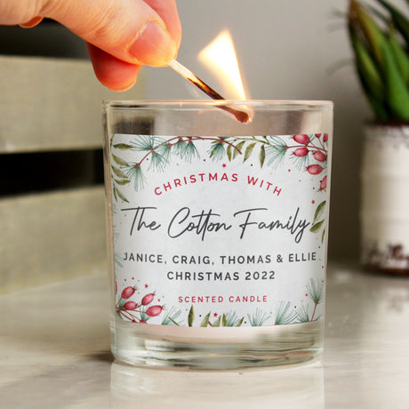 Christmas With... Scented Jar Candle - Gift Moments