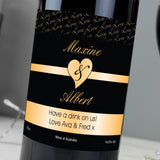 Couples Bottle of Red Wine - Gift Moments