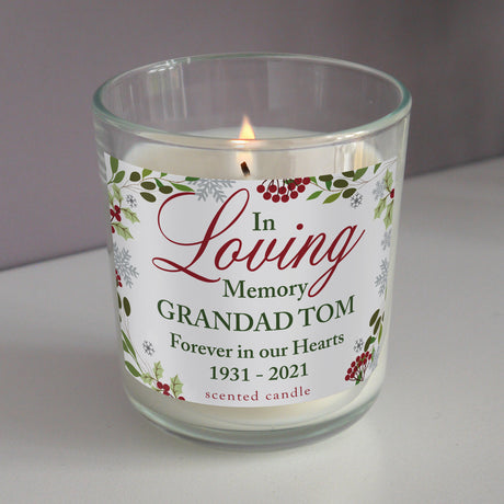 In Loving Memory Scented Jar Candle - Gift Moments