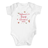First Christmas 0-3M Baby Vest - Gift Moments