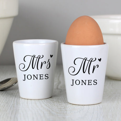 Mr & Mrs Egg Cups - Gift Moments