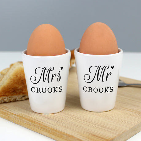 Mr & Mrs Egg Cups - Gift Moments