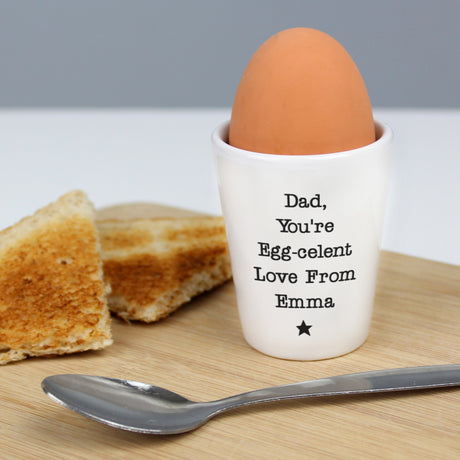 Star Any Message Egg Cup - Gift Moments