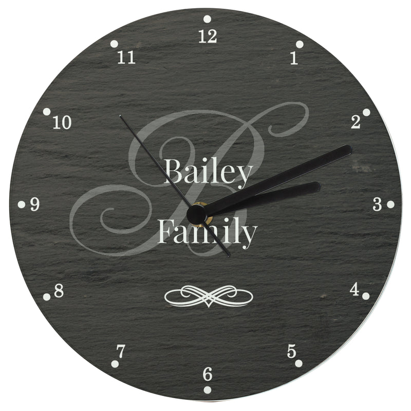 Family Glass Clock - Gift Moments