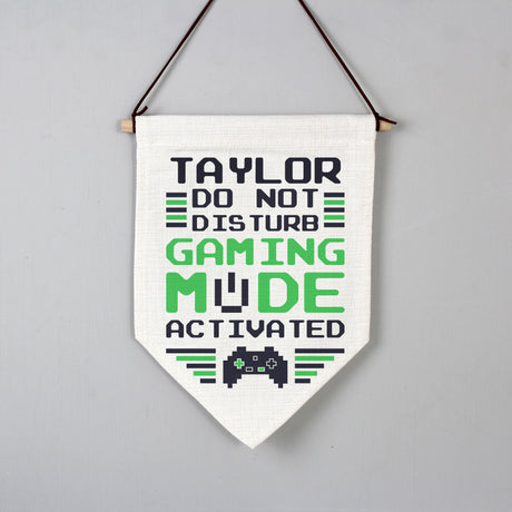 Gaming Mode Hanging Banner - Gift Moments