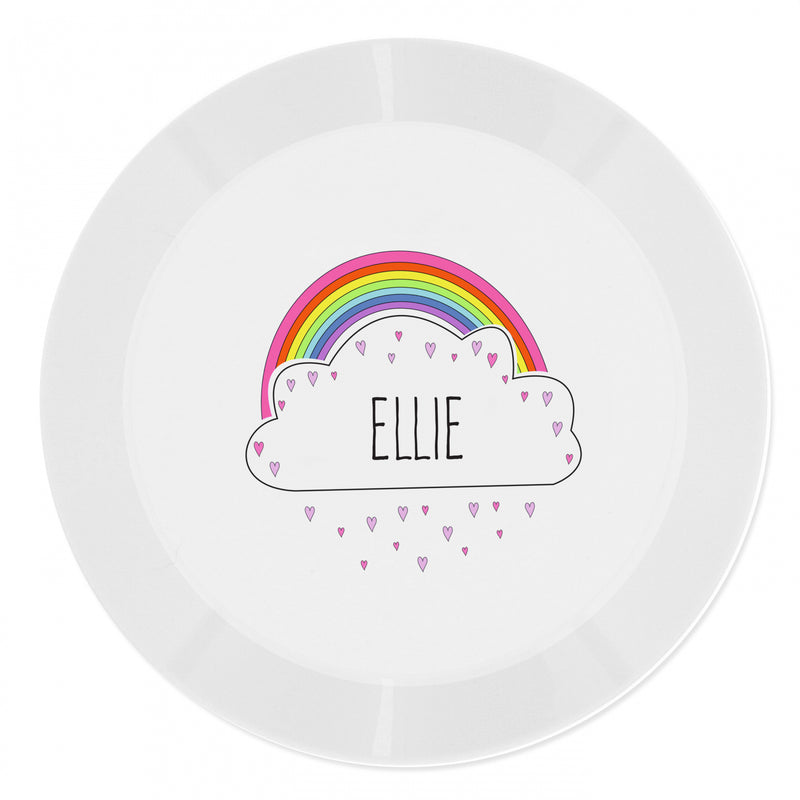 Rainbow Plastic Plate - Gift Moments