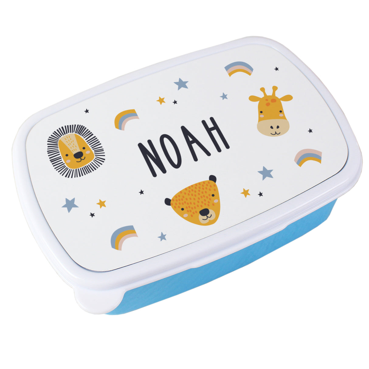Zoo Blue Lunch Box - Gift Moments