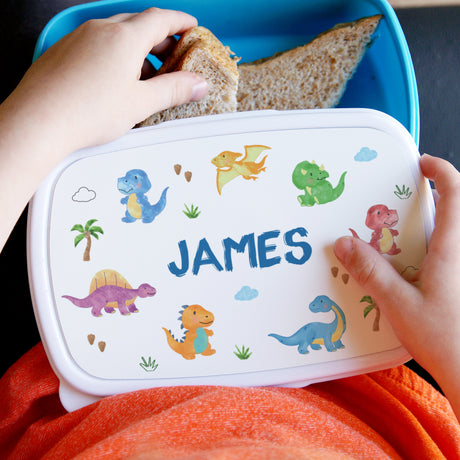 Dinosaur Blue Lunch Box - Gift Moments