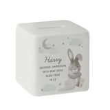 Baby Bunny Cube Money Box - Gift Moments