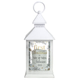 First Christmas White Lantern - Gift Moments
