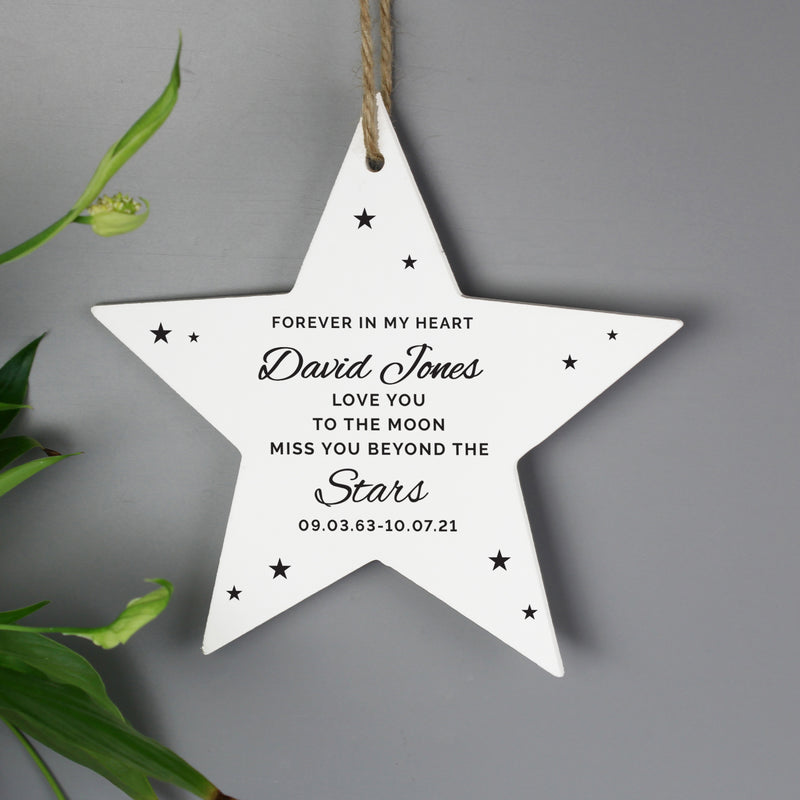 Miss You Beyond The Stars Star Decoration - Gift Moments