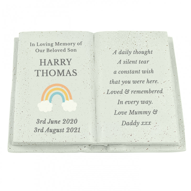 Rainbow Memorial Book - Gift Moments