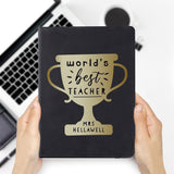 Worlds Best Teacher Hardback Notebook - Gift Moments
