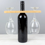 Personalised 'Wine O'clock' Wine Glass & Bottle Butler - Gift Moments