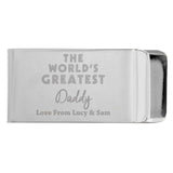 Personalised 'World's Greatest' Money Clip - Gift Moments