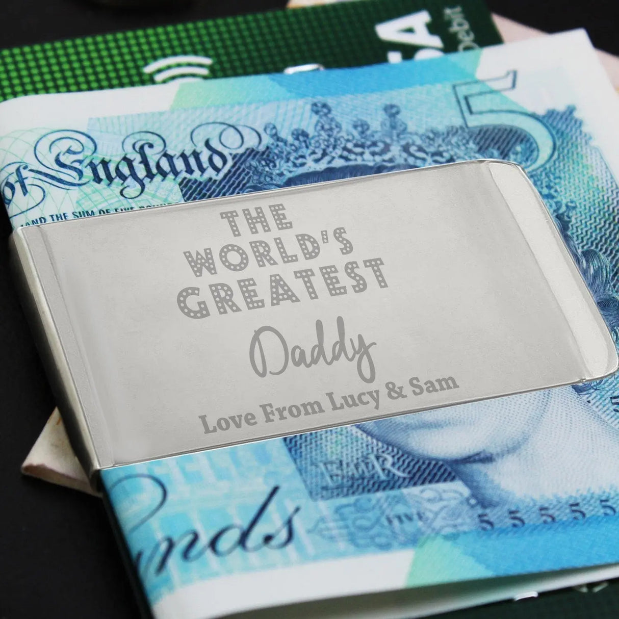 Personalised 'World's Greatest' Money Clip - Gift Moments