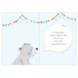 1st Father's Day Daddy Bear Card - Gift Moments