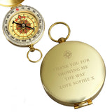 Personalised Any Message Keepsake Compass - Gift Moments