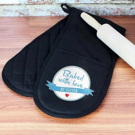 Baked With Love Oven Gloves - Gift Moments