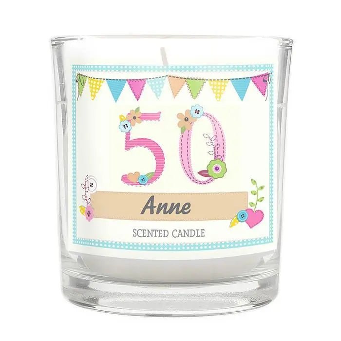 Birthday Scented Jar Candle - Gift Moments