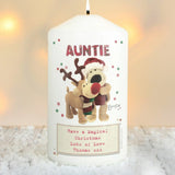 Personalised Boofle Christmas Reindeer Candle - Gift Moments