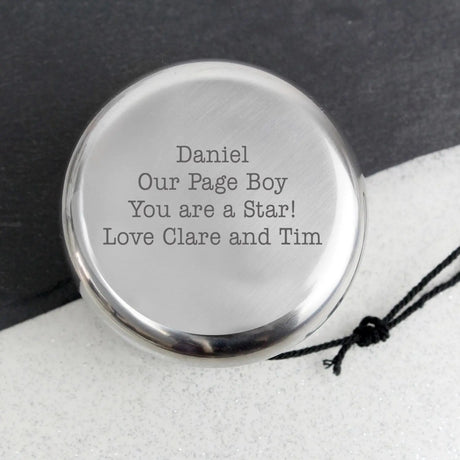 Personalised Childrens Silver Yoyo - Gift Moments