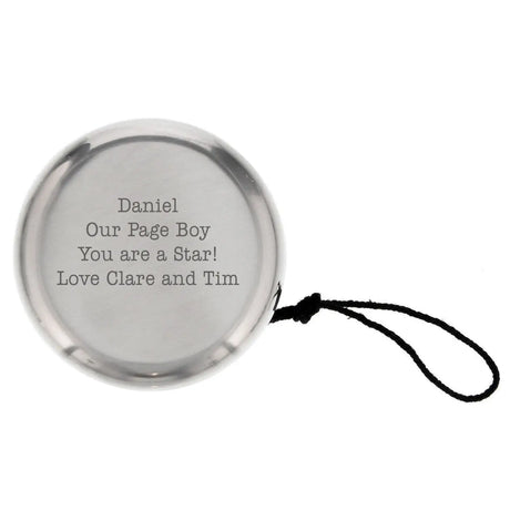 Personalised Childrens Silver Yoyo - Gift Moments