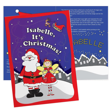 Personalised Christmas Fairy Story Book - Gift Moments