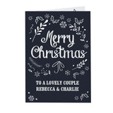 Personalised Christmas Frost Card - Gift Moments