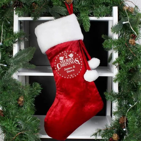Christmas Wishes Luxury Stocking - Gift Moments