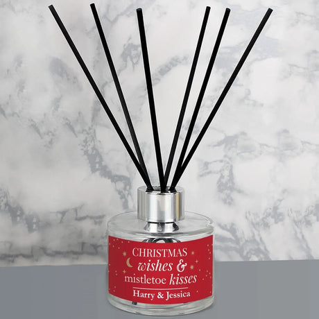 Personalised Christmas Wishes Reed Diffuser - Gift Moments