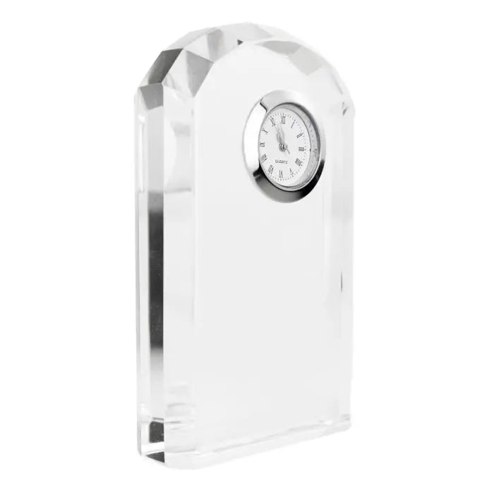Personalised Crystal Cut Clock - Gift Moments