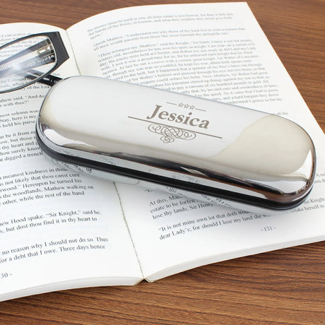Personalised Decorative Name Glasses Case - Gift Moments
