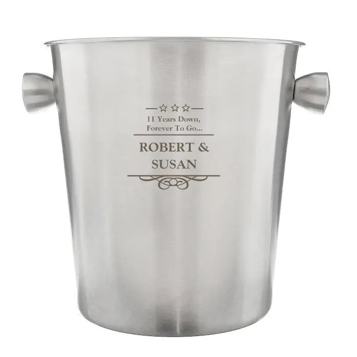 Decorative Stainless Steel Ice Bucket - Gift Moments