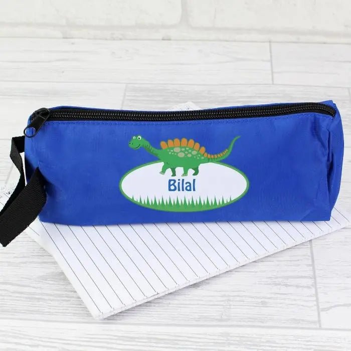 Dinosaur Blue Pencil case - Gift Moments