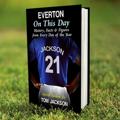 Personalised Everton FC on this Day Book - Gift Moments