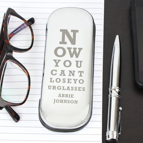 Personalised Eye Exam Glasses Case - Gift Moments